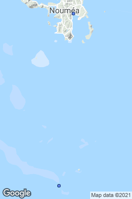 New Caledonia Dive site map