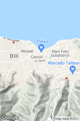 Timor-Leste Divecenter map