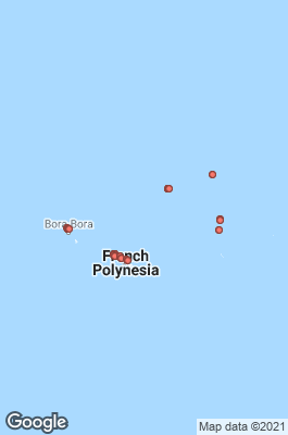 French Polynesia Divecenter map