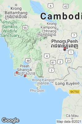 Cambodia Divecenter map