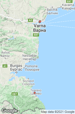 Bulgaria Divecenter map