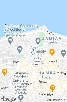 Lebanon Dive site map