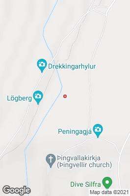 Iceland Divecenter map