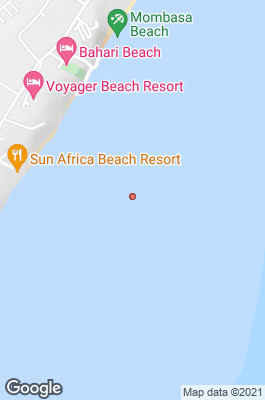 Kenya Divecenter map