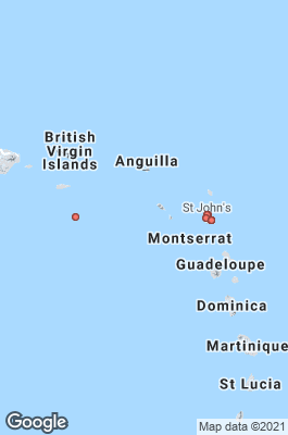 Antigua and Barbuda Divecenter map