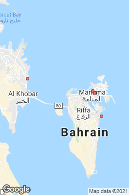 Bahrain Divecenter map