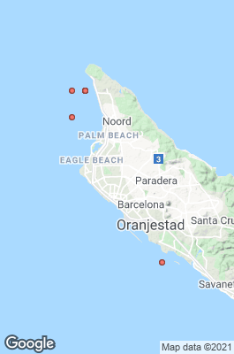 Aruba Divecenter map