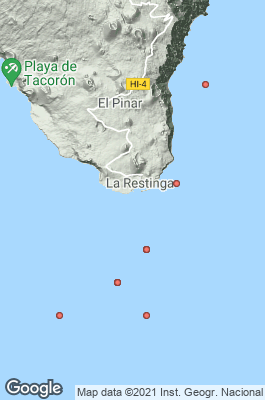 El Hierro Divecenter map
