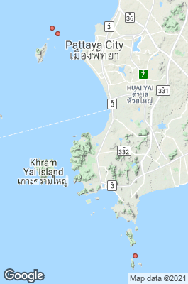 Pattaya Divecenter map