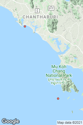 Koh Chang Divecenter map