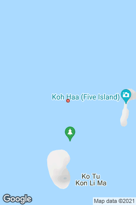 Koh Haa islands Divecenter map