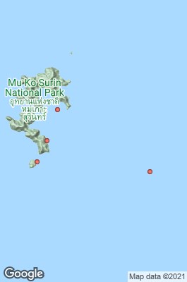 Surin Islands (Koh Surin) Divecenter map
