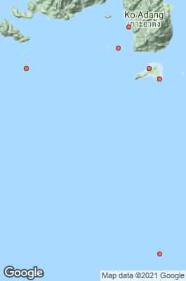 Adang Archipelago (Butang Islands) Divecenter map