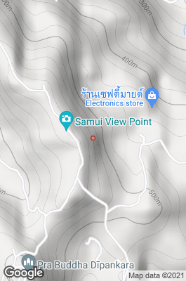 Koh Samui Divecenter map