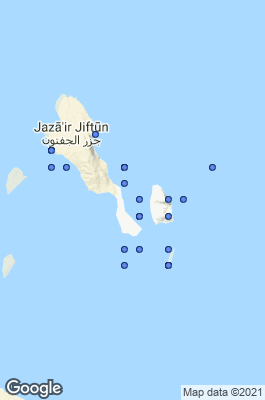 Giftun National Park and Giftun Island Dive site map