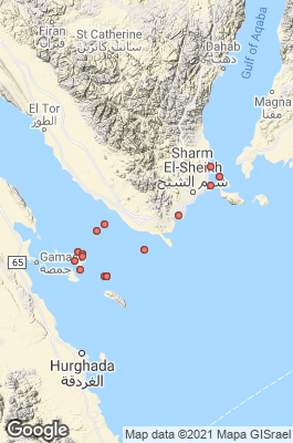 Sharm el Sheikh Divecenter map