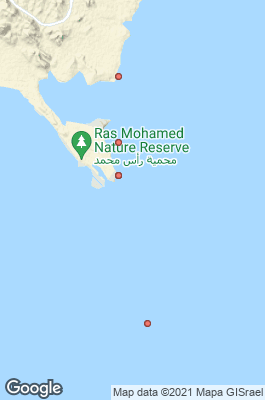 Ras Muhammad National Park Divecenter map