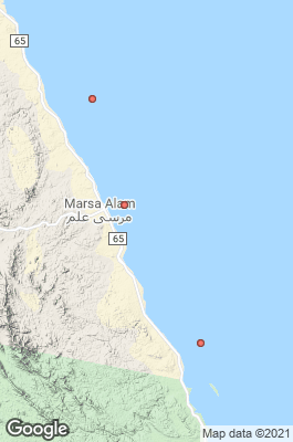 Marsa Alam Divecenter map