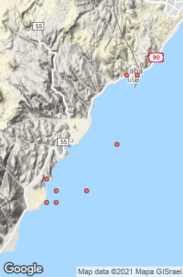 Taba Height Divecenter map