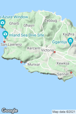 Gozo / Ghawdex Divecenter map