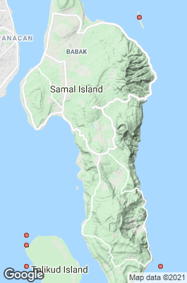 Davao Divecenter map