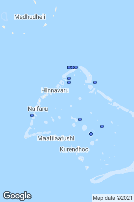 Lhaviyani Atoll Dive site map