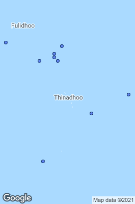 Vaavu Atoll Dive site map