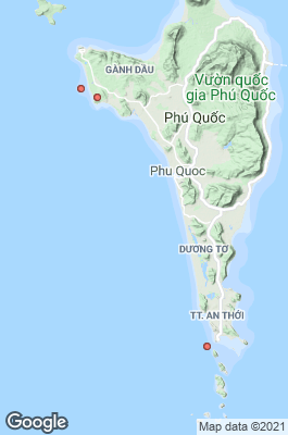 Phu Quoc Island Divecenter map