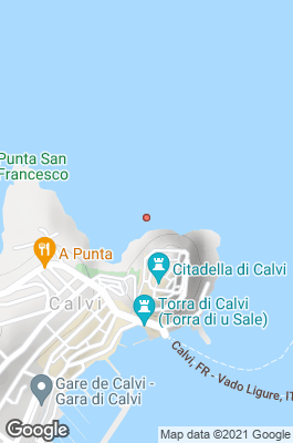 Corsica Divecenter map