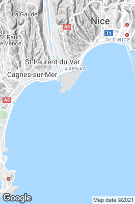 Nice Divecenter map