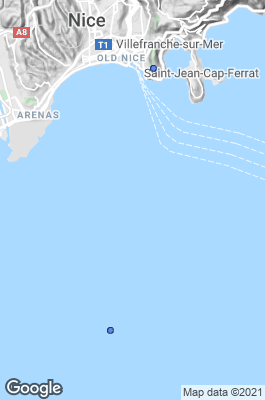Nice Dive site map