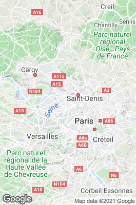 Paris Divecenter map