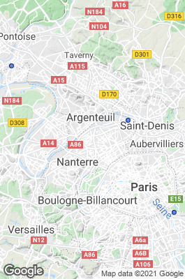 Paris Dive site map