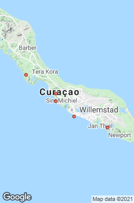 Curaçao Divecenter map