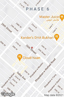 Pakistan Divecenter map