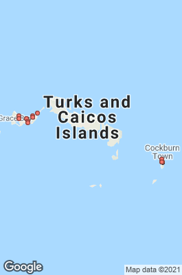 Turks and Caicos Islands Divecenter map